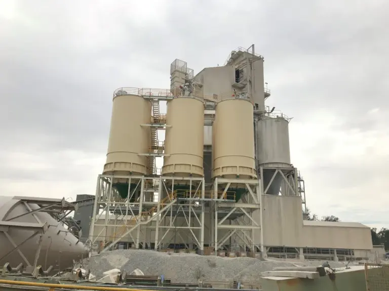 Sibelco processing plant, Galong