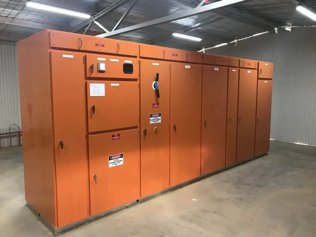 TECS switchboard installed at Moxey Farms