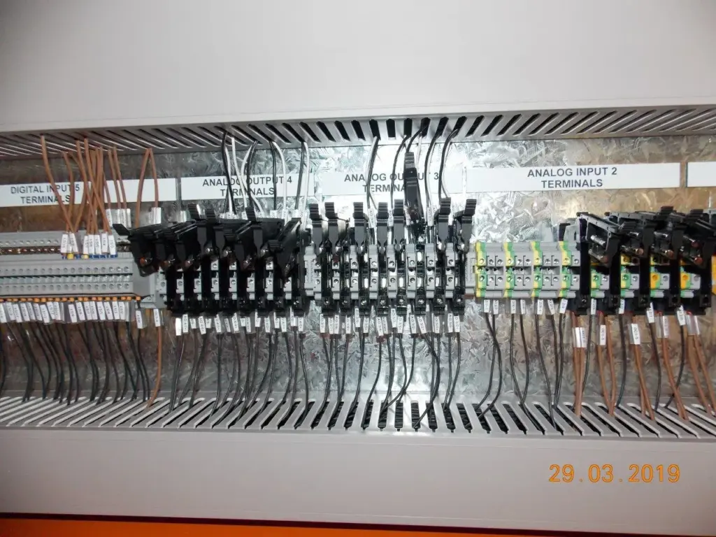 Switchboard internals and relays